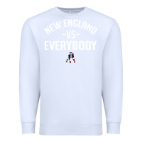 White new england everybody Premium Sweatshirt - artisFamous