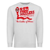 Dove Grey red wigglers Premium Sweatshirt - artisFamous