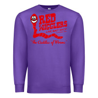 Purple red wigglers Premium Sweatshirt - artisFamous