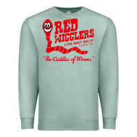 Seafoam red wigglers Premium Sweatshirt - artisFamous