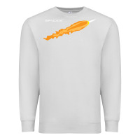Dove Grey SpaceX Rocket Premium Sweatshirt - artisFamous