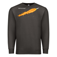 Smoke SpaceX Rocket Premium Sweatshirt - artisFamous
