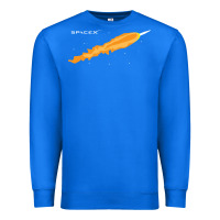 True Royal SpaceX Rocket Premium Sweatshirt - artisFamous
