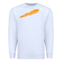 White SpaceX Rocket Premium Sweatshirt - artisFamous