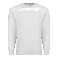 Oatmeal Heather Greenpeace Premium Sweatshirt - artisFamous