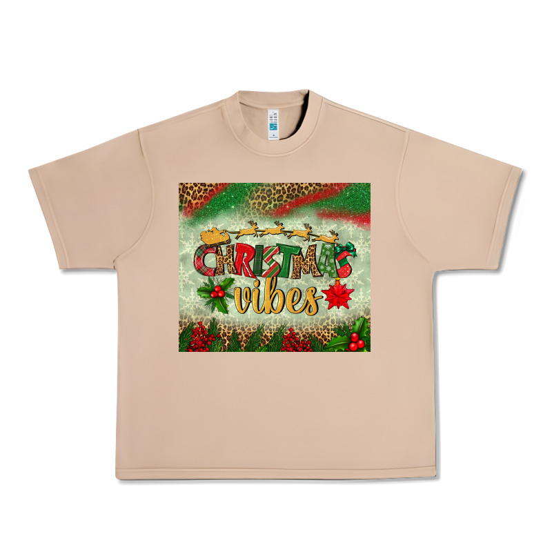 Christmas Vibes Tumbler Urban Heavy Tee by BundleAndBundleShop | Teevron