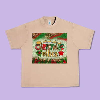 Christmas Vibes Tumbler Urban Heavy Tee Designed By Bundleandbundleshop