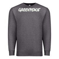 Charcoal Heather Greenpeace Premium Sweatshirt - artisFamous