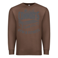 Chestnut Sarah Connor's Club - Gym & Fitness Premium Sweatshirt - artisFamous