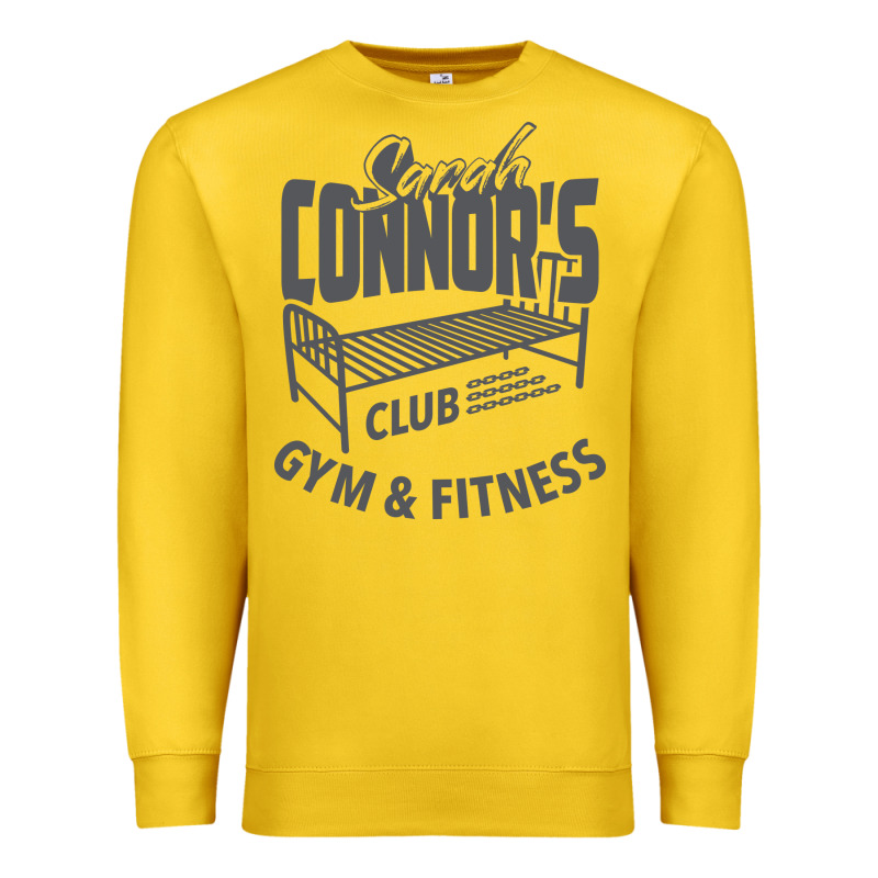 Sarah Connor's Club - Gym & Fitness Premium Sweatshirt by artisFamous | Teevron