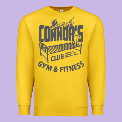 Sarah Connor's Club - Gym & Fitness Premium Sweatshirt Designed By Artisfamous