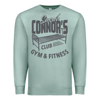 Seafoam Sarah Connor's Club - Gym & Fitness Premium Sweatshirt - artisFamous