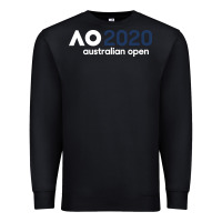 Black australian open Premium Sweatshirt - artisFamous