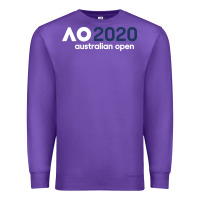Purple australian open Premium Sweatshirt - artisFamous