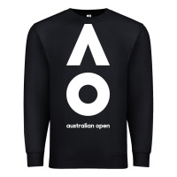 Black australian open Premium Sweatshirt - artisFamous