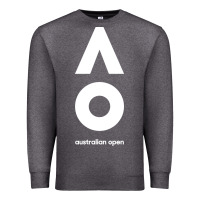 Charcoal Heather australian open Premium Sweatshirt - artisFamous