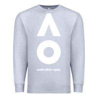 Heather Grey australian open Premium Sweatshirt - artisFamous