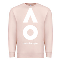 Pale Pink australian open Premium Sweatshirt - artisFamous