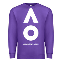Purple australian open Premium Sweatshirt - artisFamous