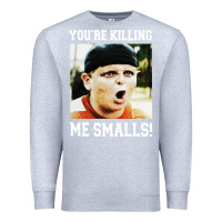 Heather Grey sandlot me smalls Premium Sweatshirt - artisFamous