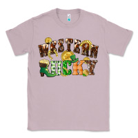 Lilac Western lucky St. Patrick's Day Classic Tee - CowGirlArtShop