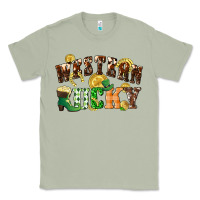 Matcha Western lucky St. Patrick's Day Classic Tee - CowGirlArtShop