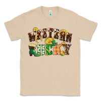 Mushroom Western lucky St. Patrick's Day Classic Tee - CowGirlArtShop