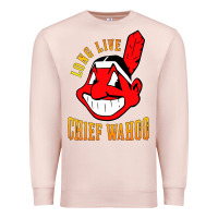 Pale Pink long live chief wahoos Premium Sweatshirt - artisFamous