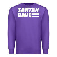 Purple Santan Dave Premium Sweatshirt - artisFamous