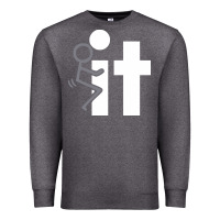 Charcoal Heather it funny adult tshirt funny Premium Sweatshirt - artisFamous