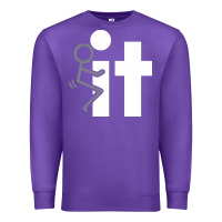 Purple it funny adult tshirt funny Premium Sweatshirt - artisFamous