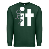 Sports Green it funny adult tshirt funny Premium Sweatshirt - artisFamous