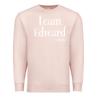 Pale Pink team edward twilight Premium Sweatshirt - artisFamous