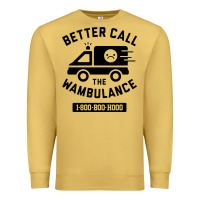 Antique Gold wambulance Premium Sweatshirt - artisFamous