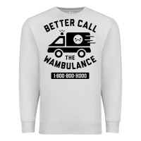 Dove Grey wambulance Premium Sweatshirt - artisFamous