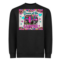 Black queen of the camper Heavyweight Sweatshirt - JahusDesignShop