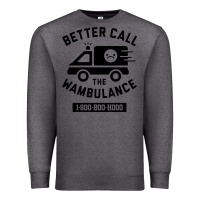 Charcoal Heather wambulance Premium Sweatshirt - artisFamous
