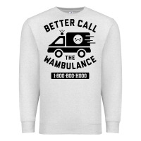 Oatmeal Heather wambulance Premium Sweatshirt - artisFamous