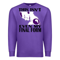 Purple even my final form Premium Sweatshirt - artisFamous