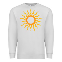 Dove Grey tribal sun Premium Sweatshirt - artisFamous