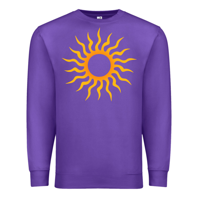 Tribal Sun Premium Sweatshirt by artisFamous | Teevron