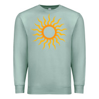Seafoam tribal sun Premium Sweatshirt - artisFamous