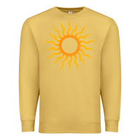 Antique Gold tribal sun Premium Sweatshirt - artisFamous