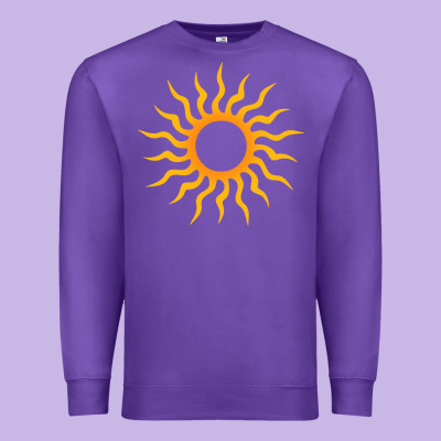 Tribal Sun Premium Sweatshirt Designed By Artisfamous