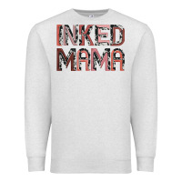 Oatmeal Heather inked mama Premium Sweatshirt - JahusDesignShop