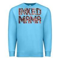 Ocean Blue inked mama Premium Sweatshirt - JahusDesignShop