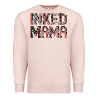 Pale Pink inked mama Premium Sweatshirt - JahusDesignShop