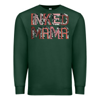 Sports Green inked mama Premium Sweatshirt - JahusDesignShop