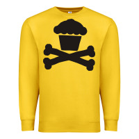 Lemon johnny cupcakes funny skull Premium Sweatshirt - artisFamous