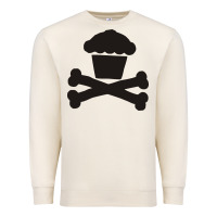 Sandshell johnny cupcakes funny skull Premium Sweatshirt - artisFamous